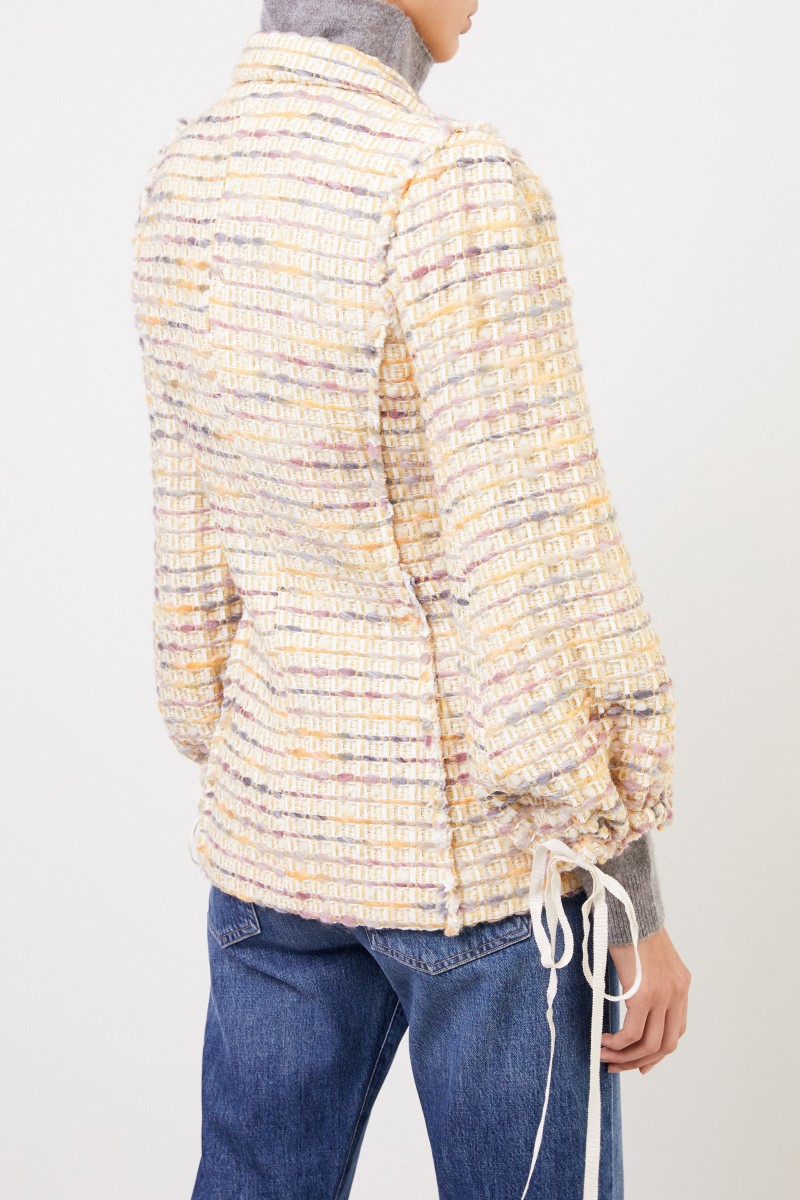 Brock Collection Kurze Jacke mit Bindeelementen Multi