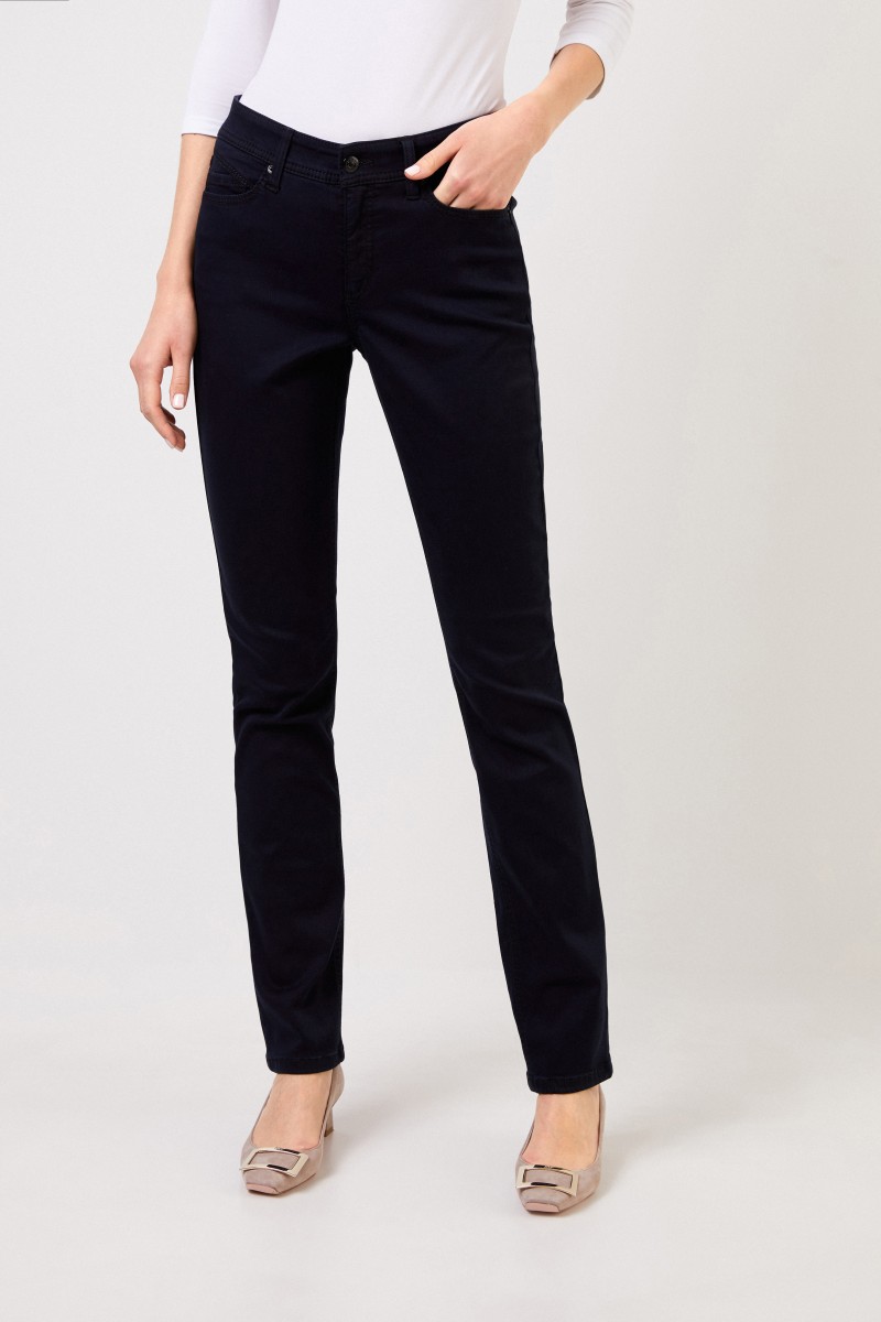 Cambio Midrise Slim-Jeans 'Parla' Blau
