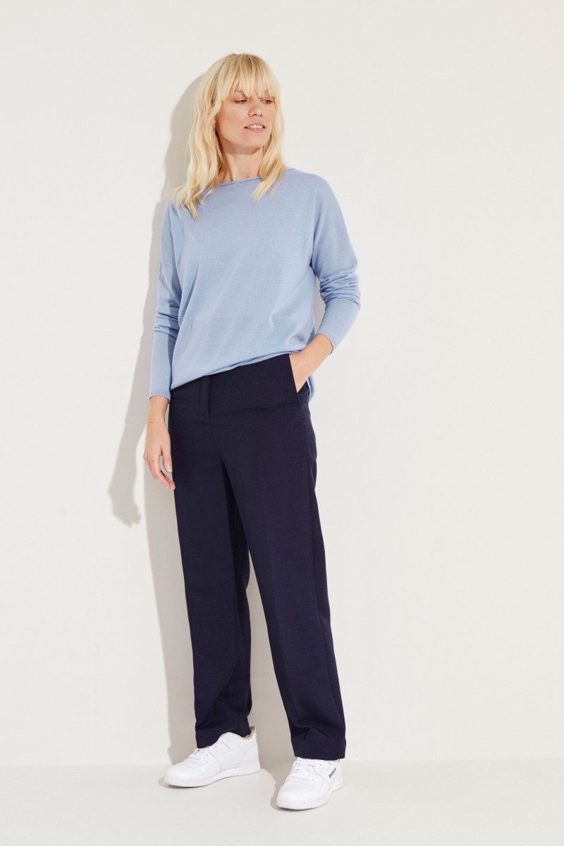 Cashmere-Pullover 'Lana' Blau