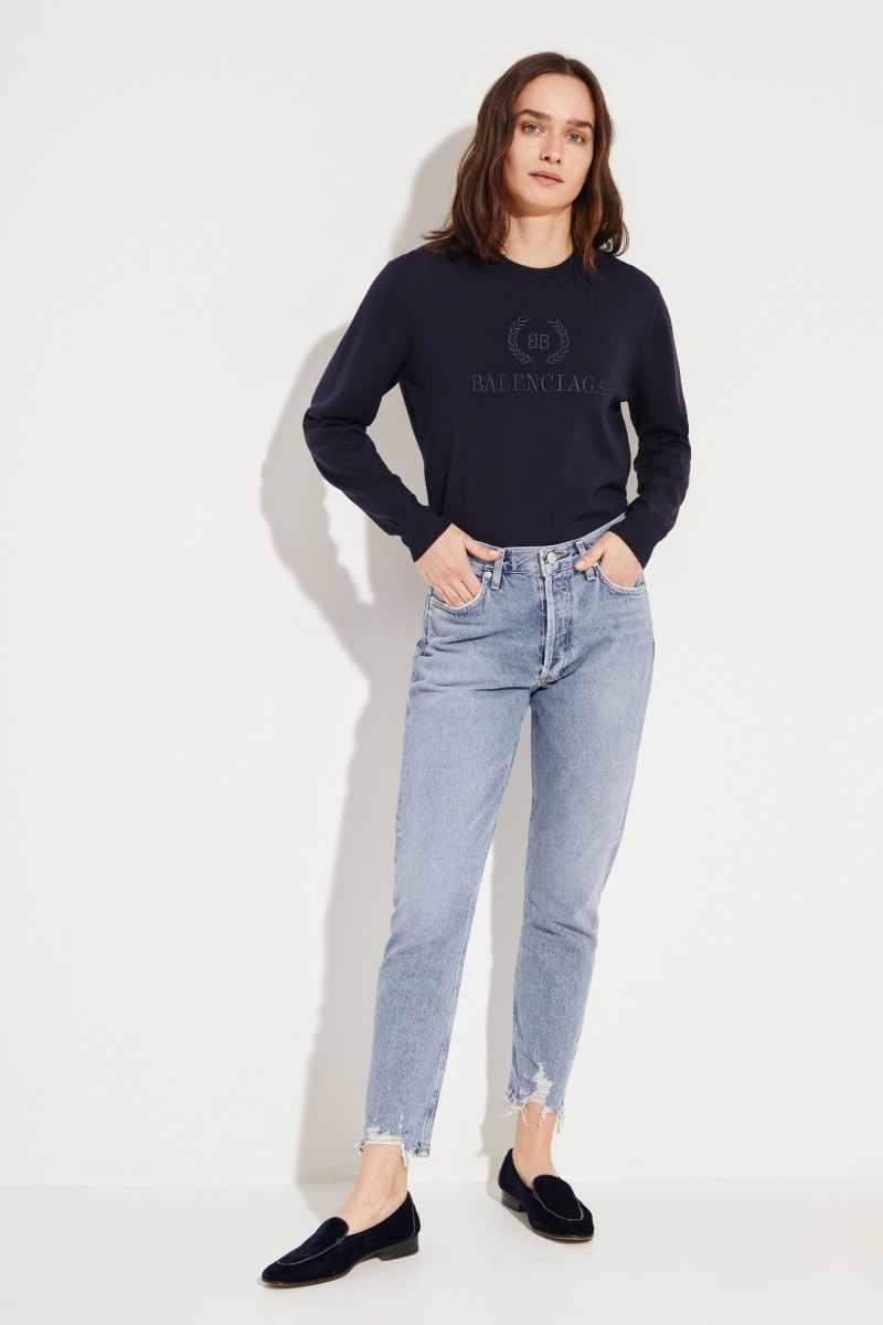 Jeans in Used-Look 'Jamie' Blue