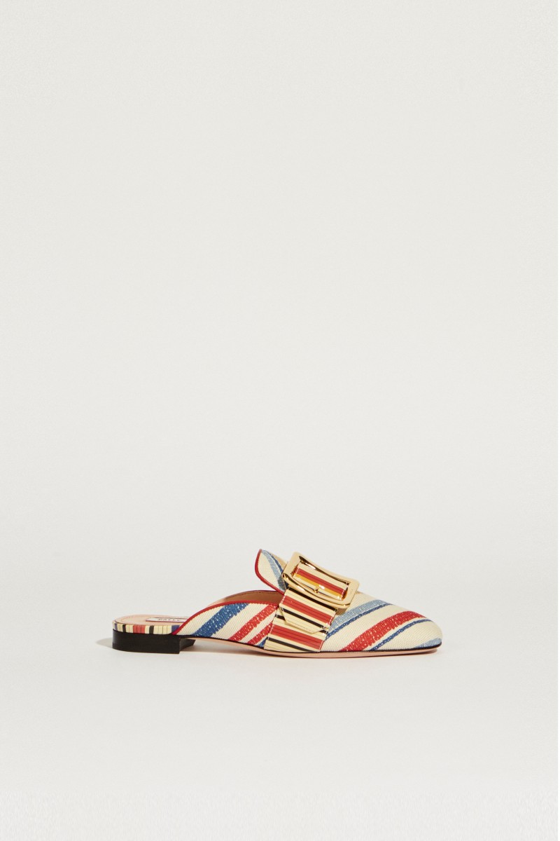 Leder-Mule 'Janesse' Multi