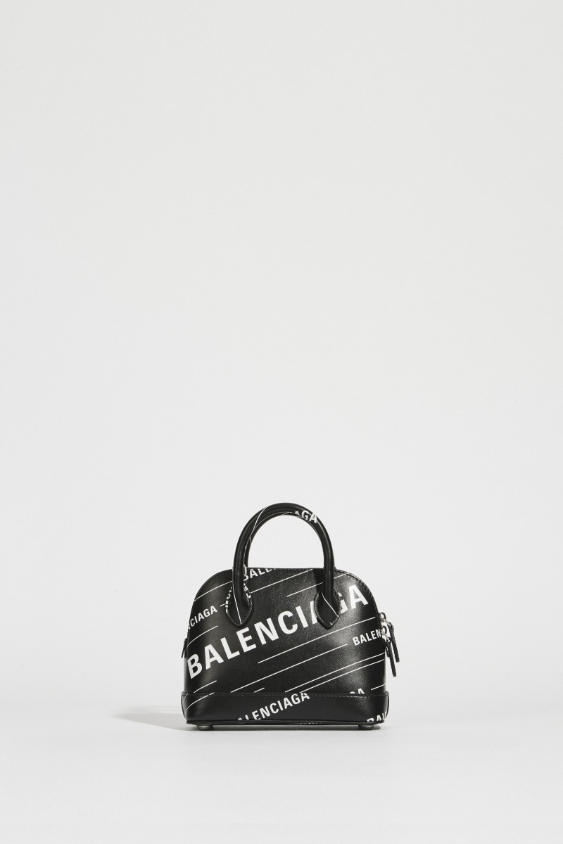 Tasche 'Ville XS' Schwarz/Weiß