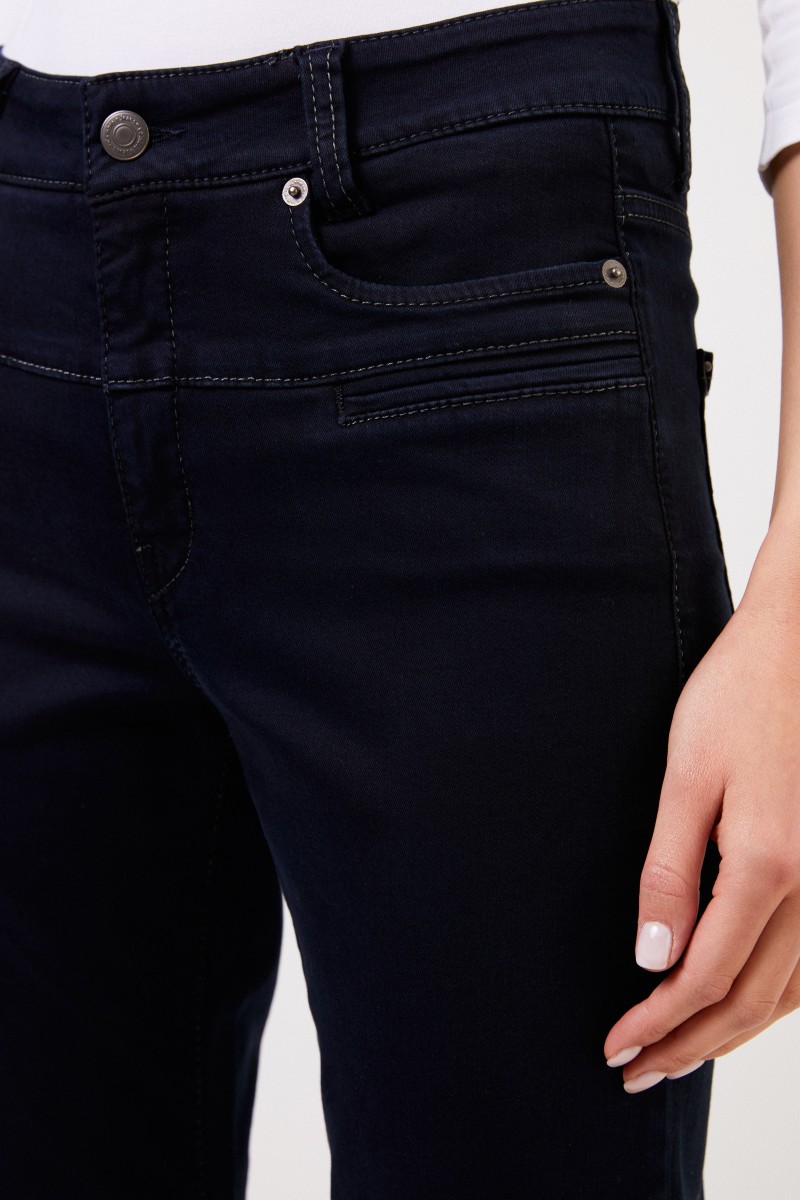Klassische Jeans 'Pearlie' Dunkelblau