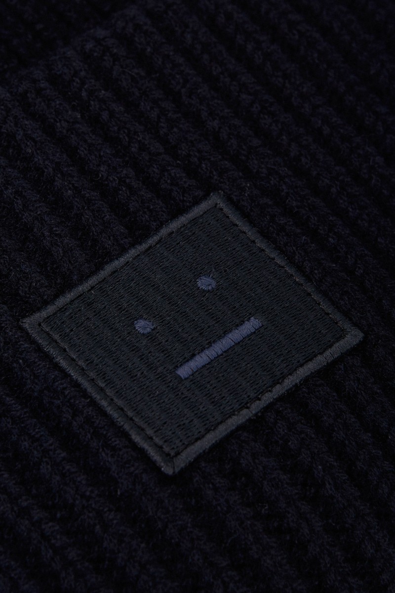 Acne Studios Mütze 'Pansy N Face' Schwarz