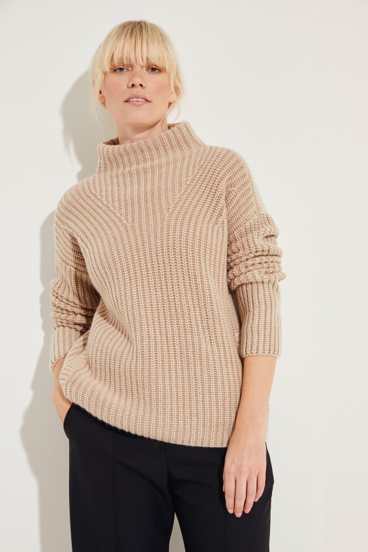 Cashmere-Pullover 'Megan' Beige