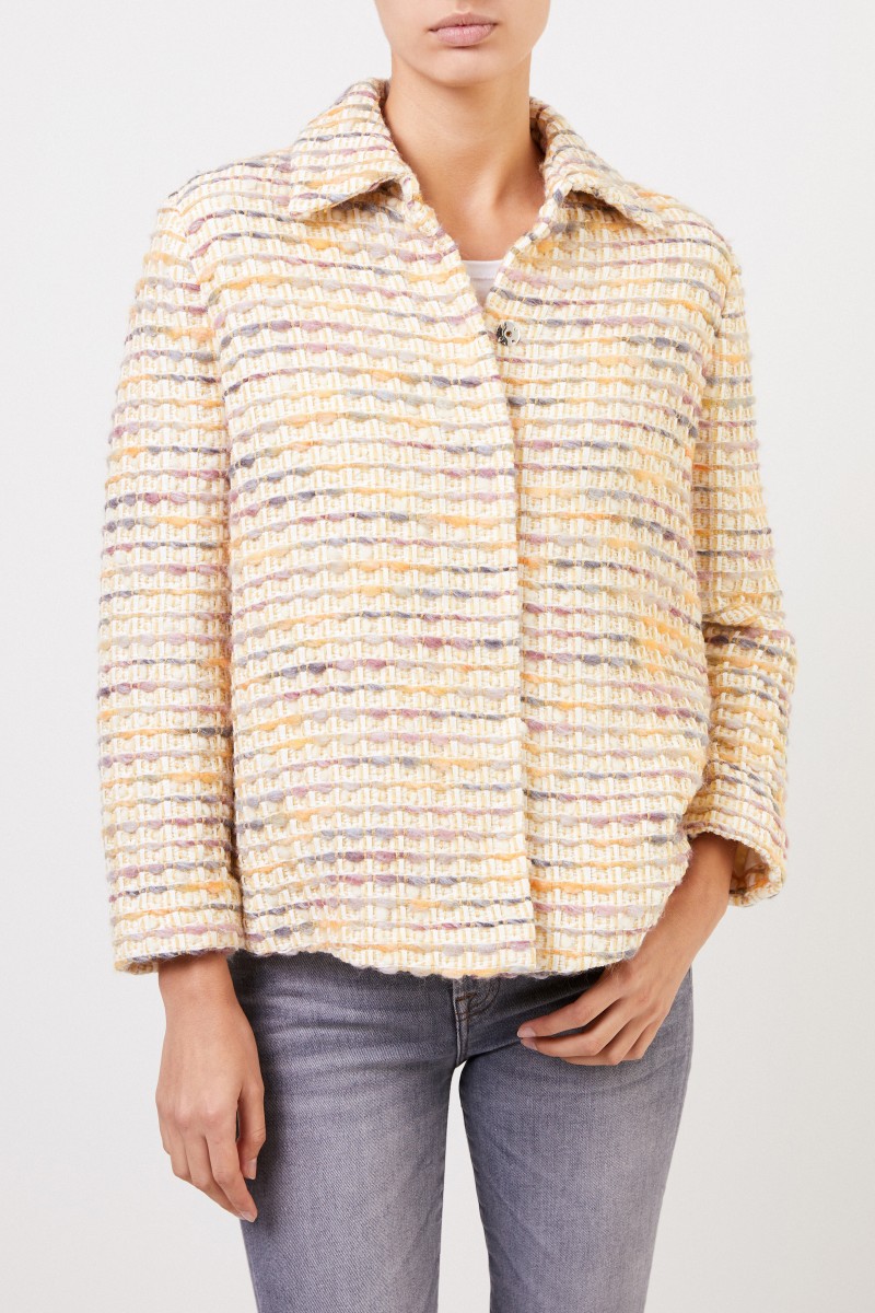 Brock Collection Kurze Jacke mit Wollanteil Multi