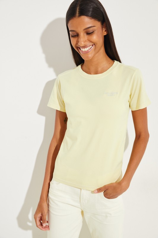 T-Shirt 'Wanda' Vanilla Yellow