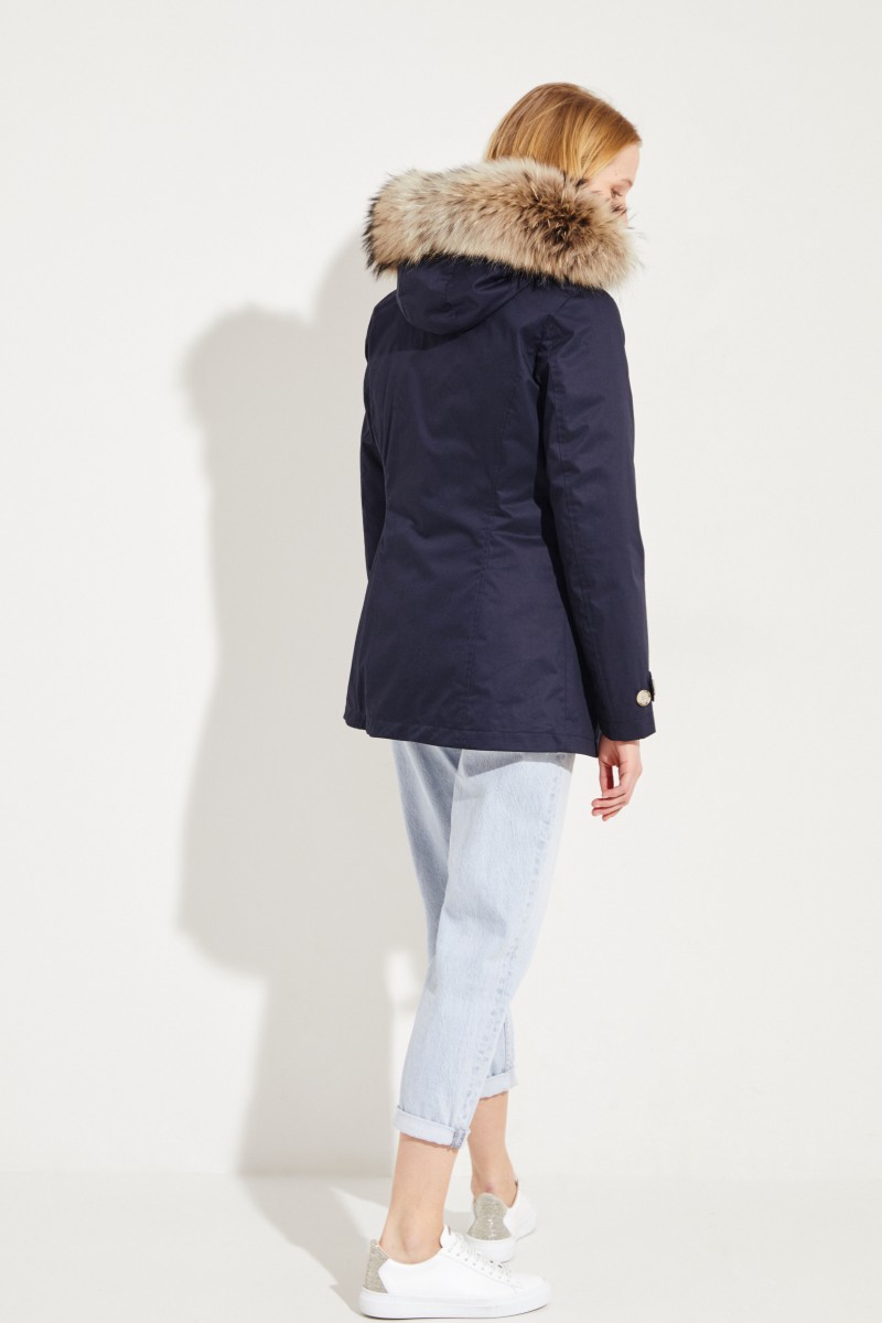 Daunenparka 'W'S 3 in 1 Arctic Parka' Marineblau