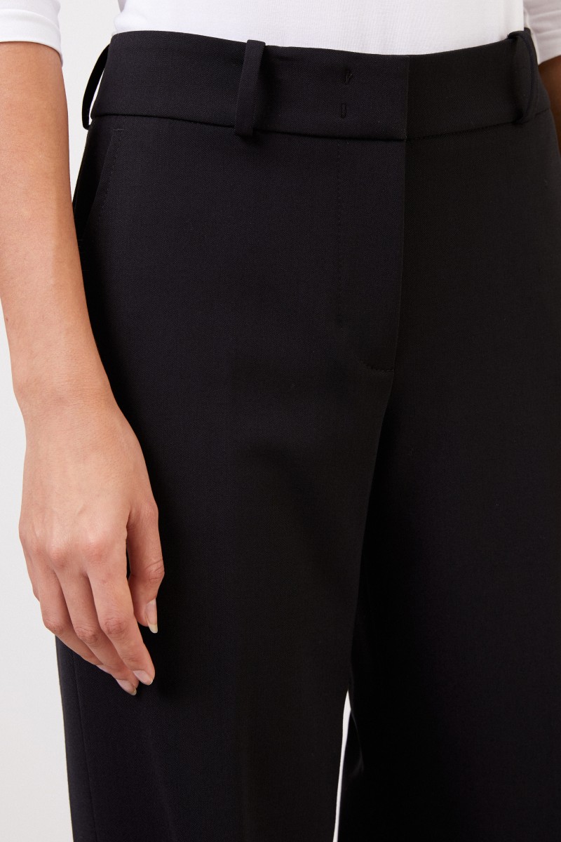 Cappellini Klassische Hose Schwarz