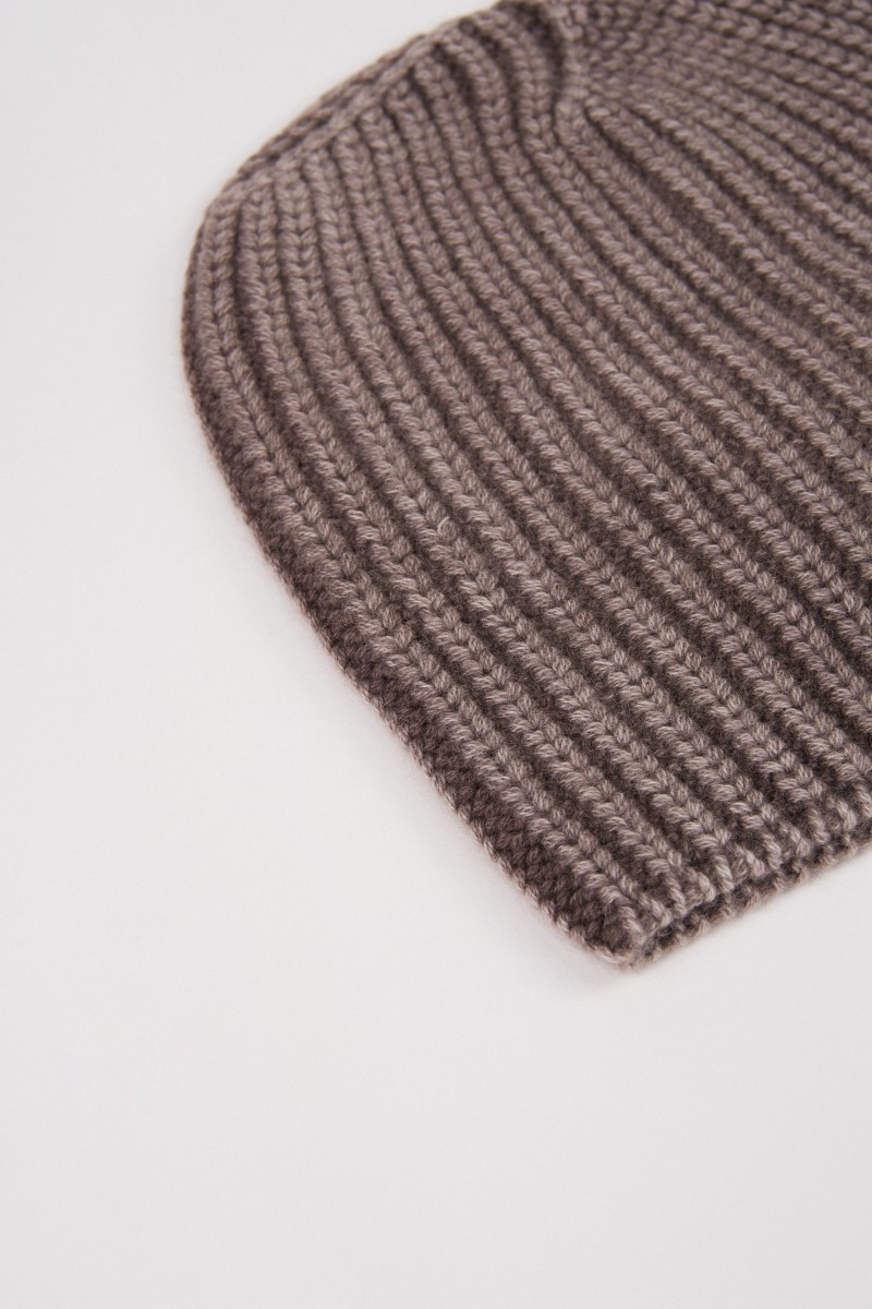 Iris von Arnim Cashmere-Mütze 'AMEEL' Marrone