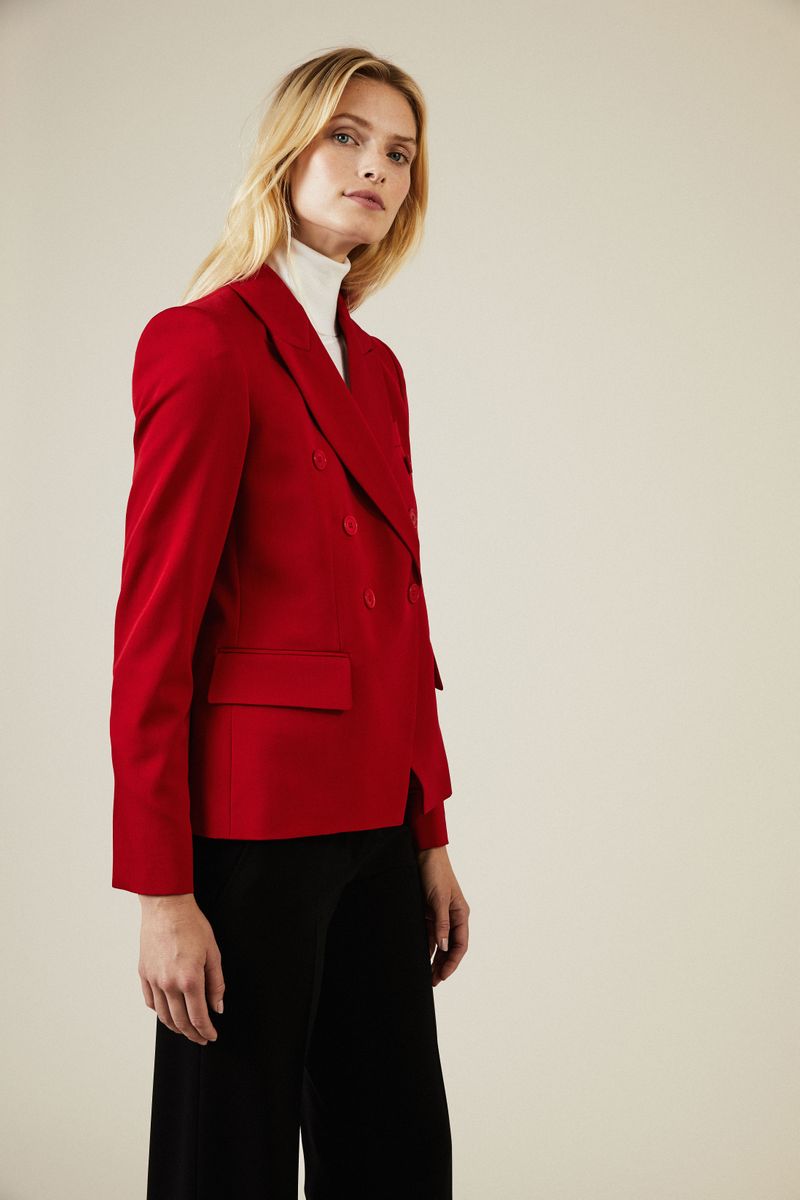 Wollblazer Rot