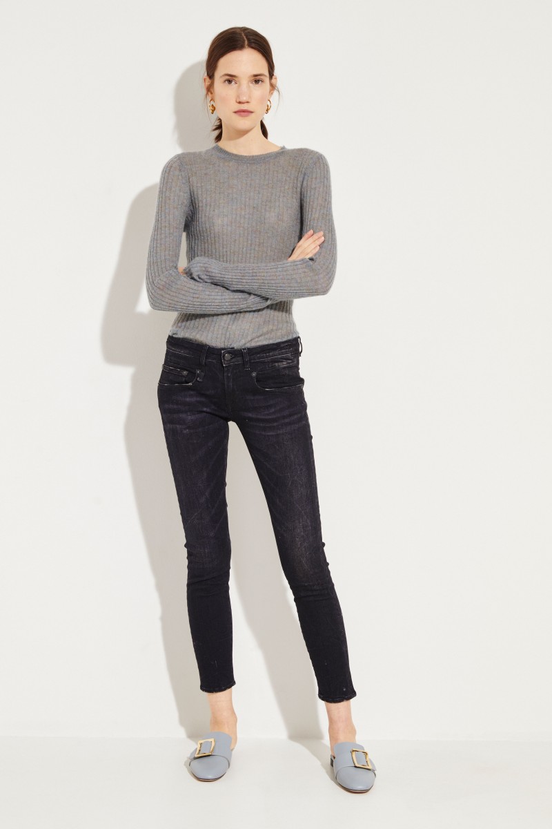 Boy Skinny-Jeans Schwarz