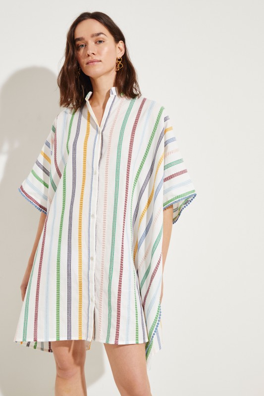 Baumwoll-Kimono 'Camilia Kimono' Multi