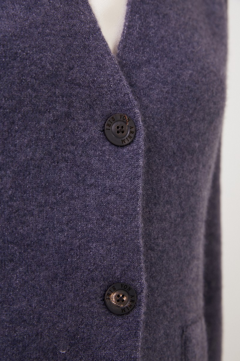Iris von Arnim Doubleface Cashmere-Blazer 'Pacita' Blau