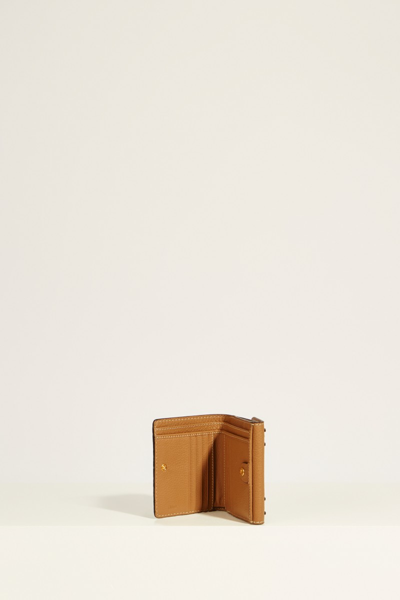 Leder-Portemonnaie 'Marcie' Nut