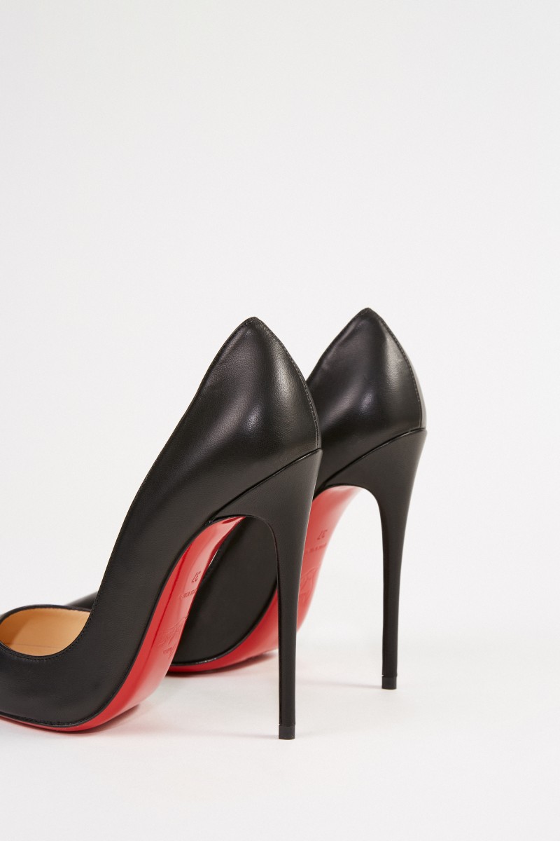 Christian Louboutin Pump 'So Kate 120 Nappa Shiny' Schwarz