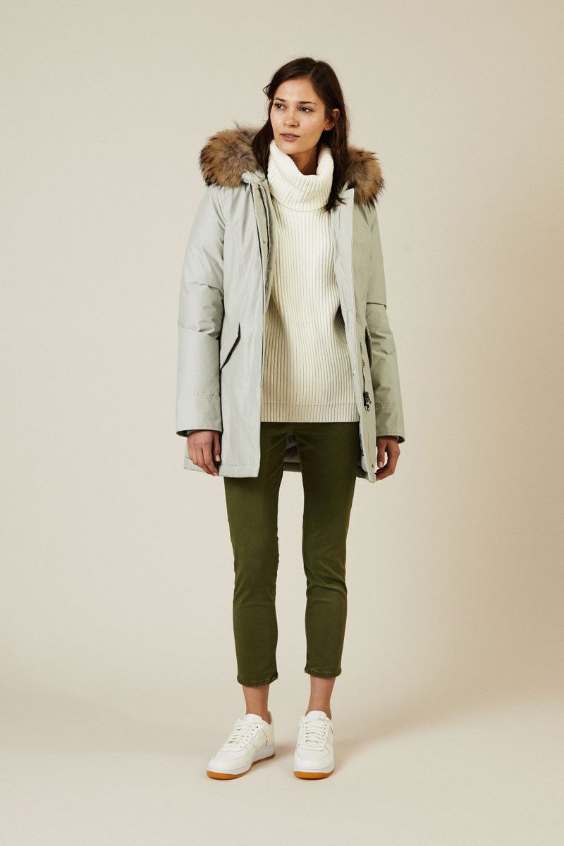 Daunenparka 'W'S Arctic Parka' Grau