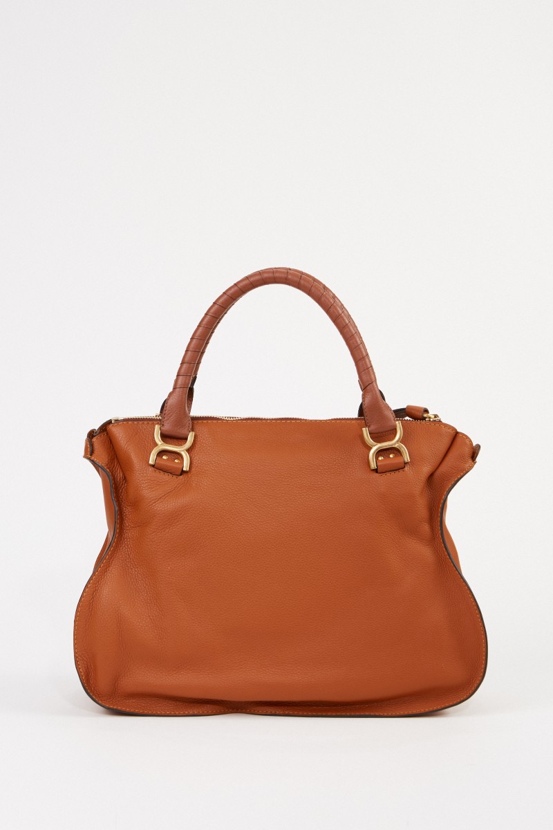 Chloé Handtasche 'Marcie Large' Tan