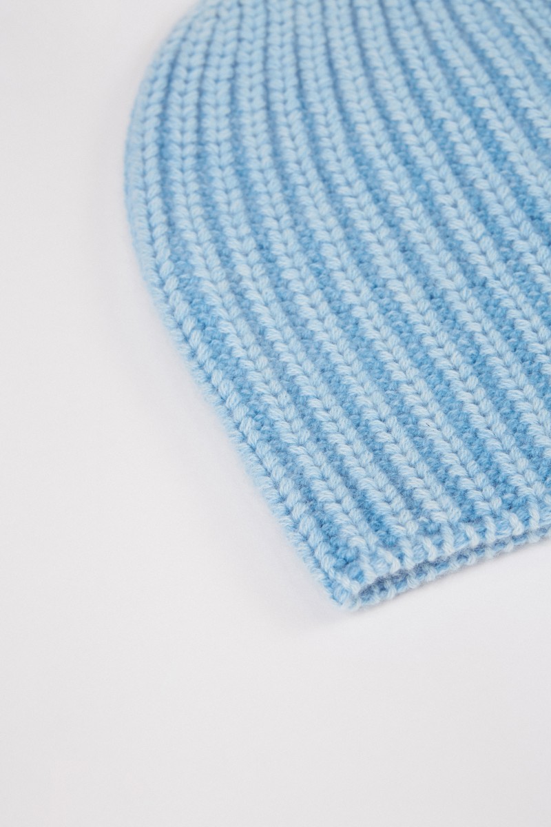 Iris von Arnim Cashmere-Mütze 'AMEEL' Blau