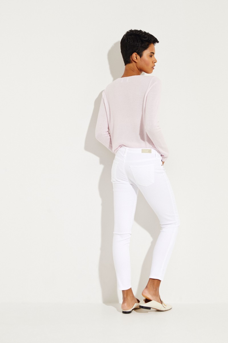 Super Skinny Jeans 'The Legging Ankle' Weiß