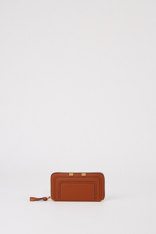 Chloé Portemonnaie 'Marcie' Tan