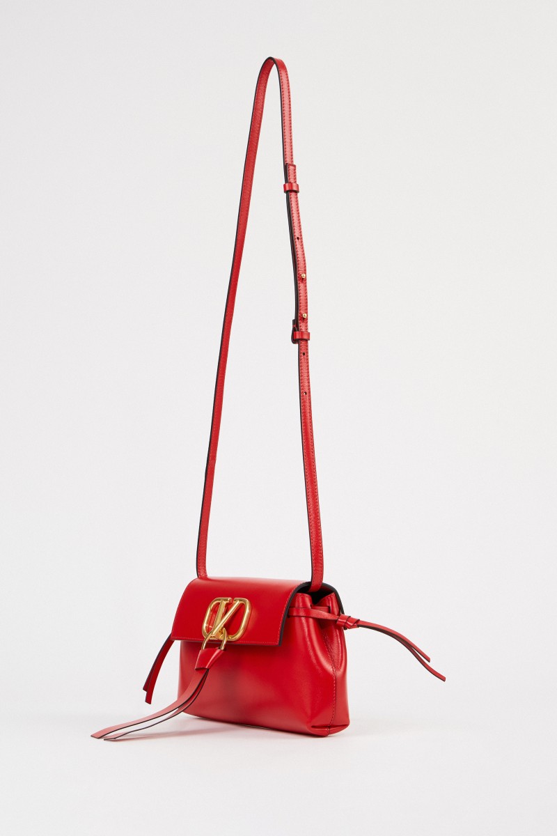 Tasche mit V-Logo Rot