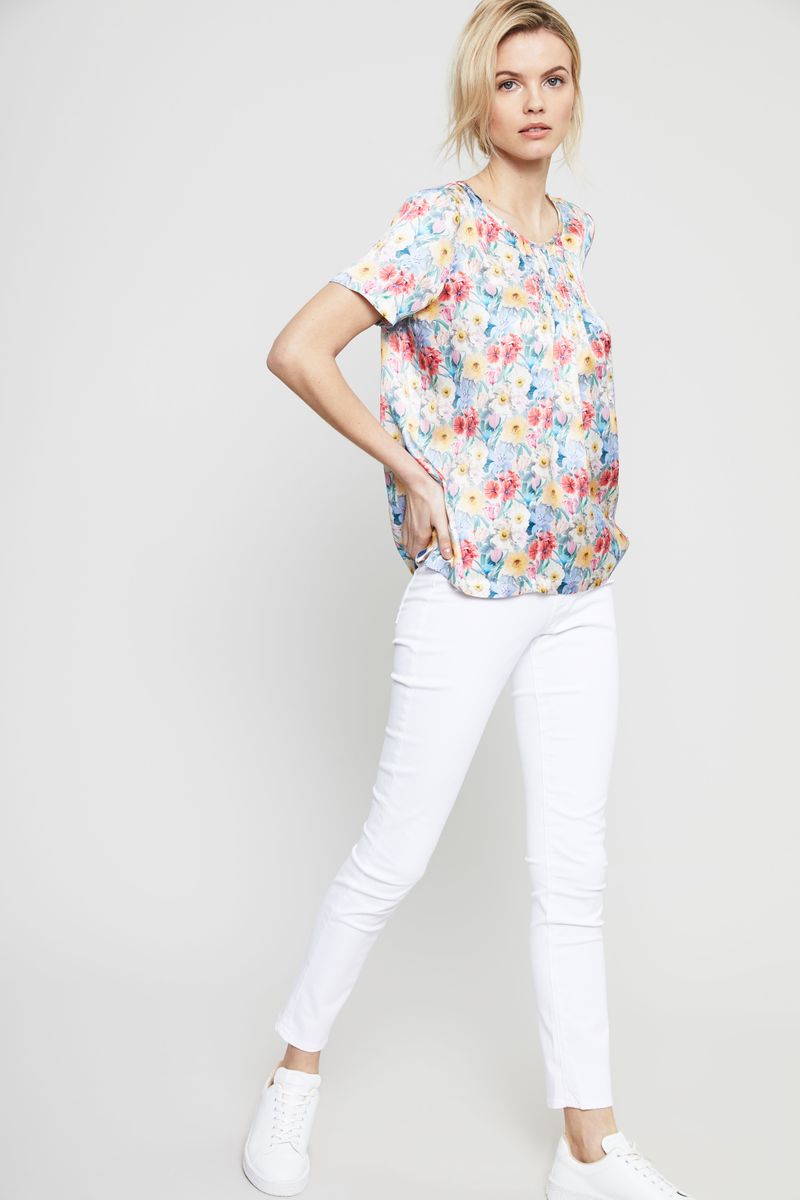 Skinny Jeans 'The Prima' Weiß