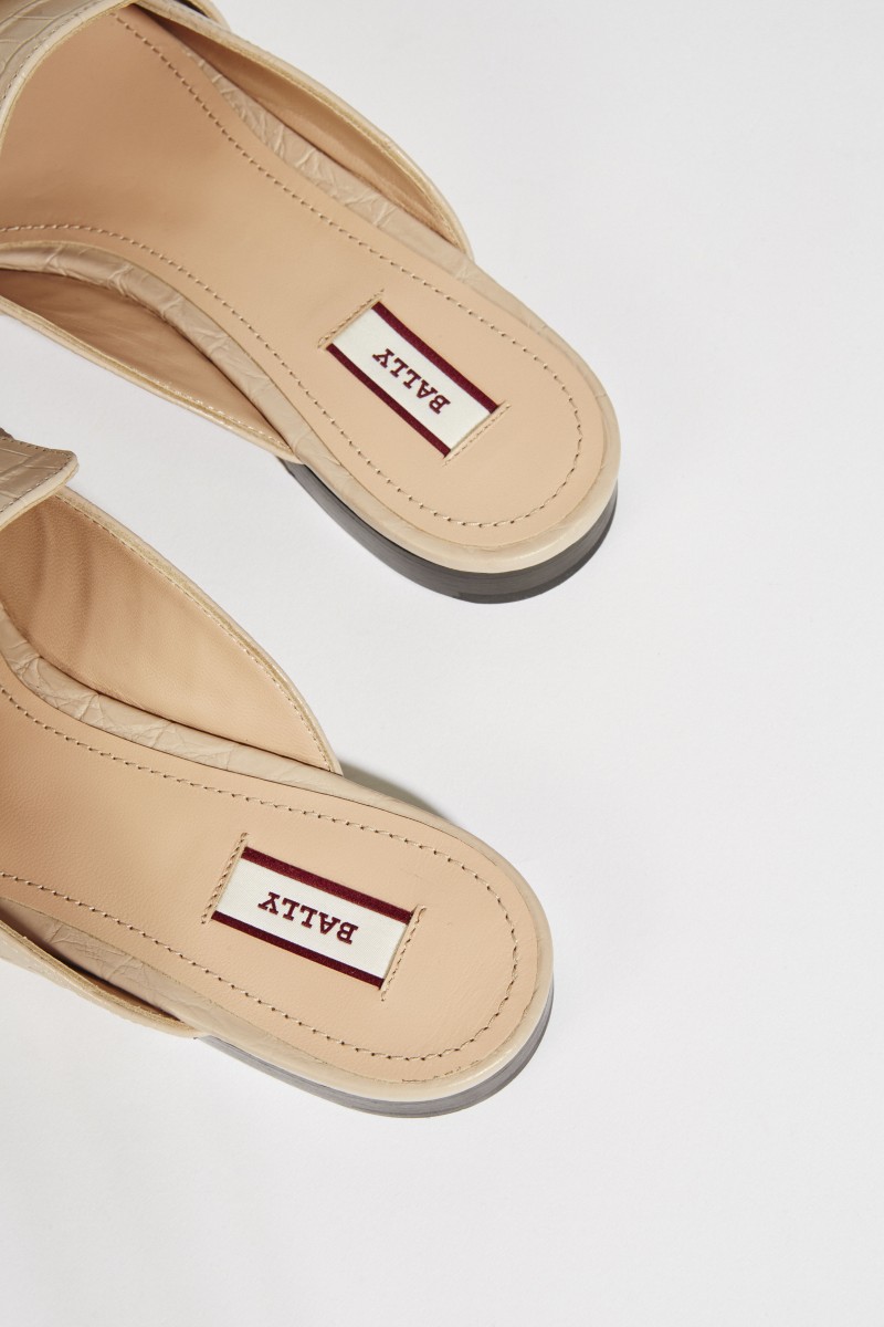 Leder-Mule 'Janesse' Blush