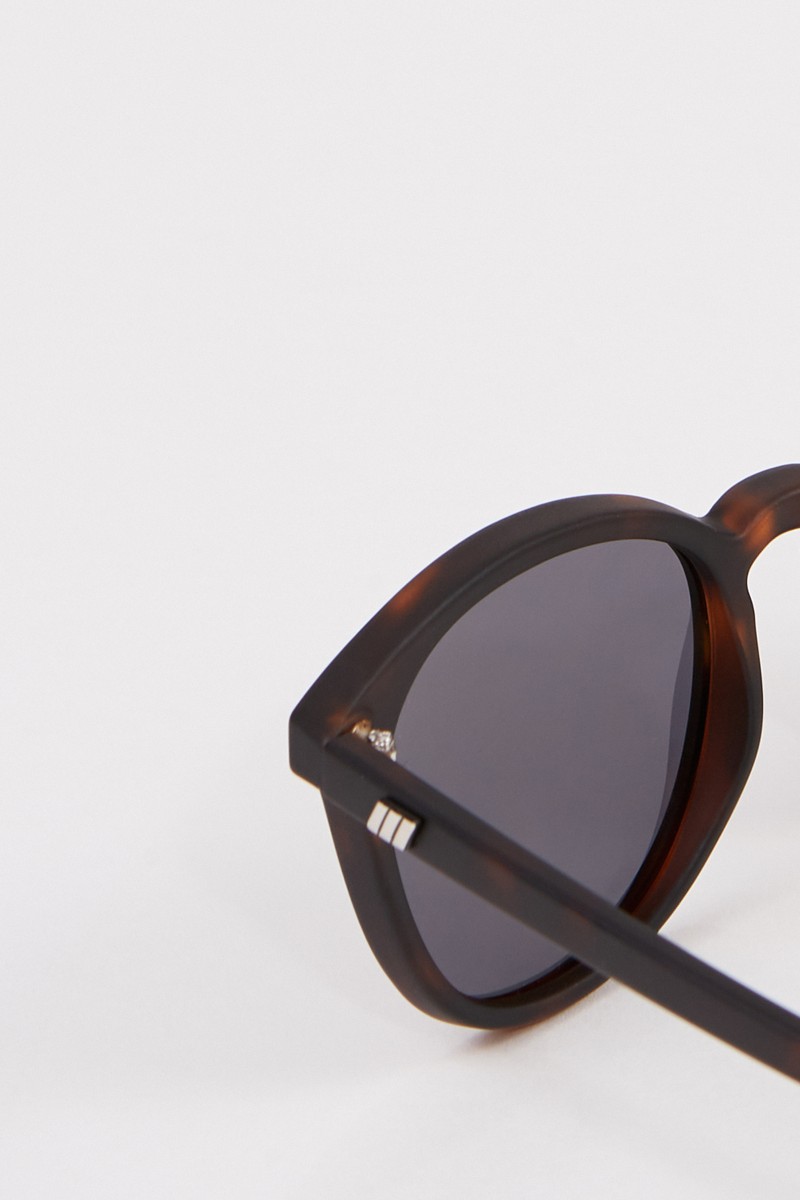 Matte Sonnenbrille 'Bandwagon' Braun
