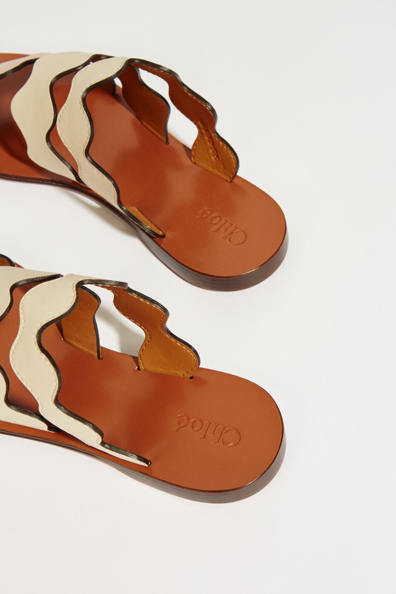 Ledersandalen Bambi Dots