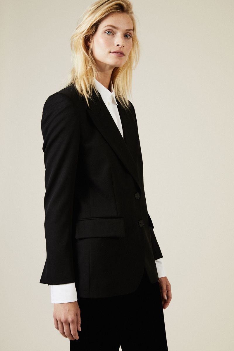 Wollblazer 'Ingrid' Schwarz