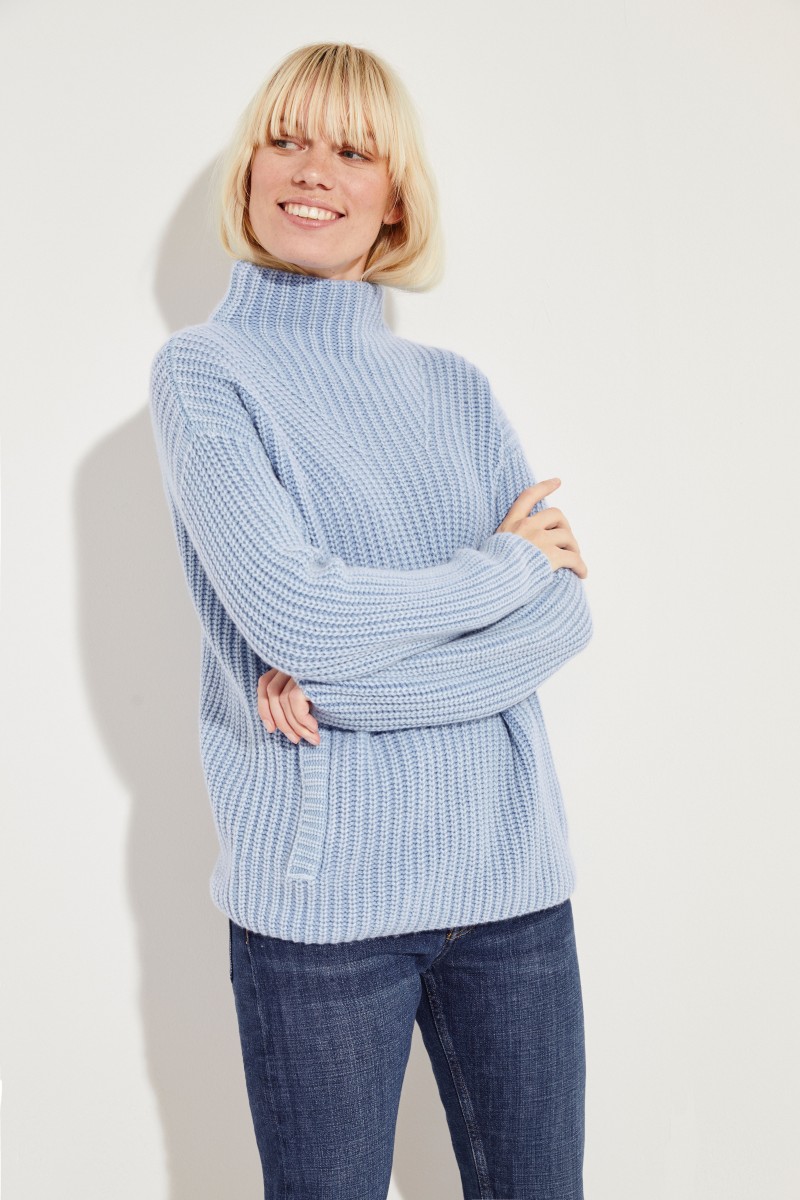 Cashmere-Pullover 'Megan' Blau