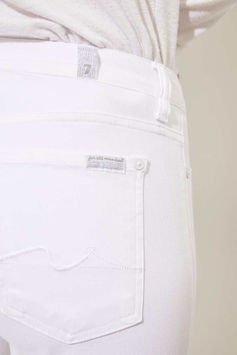 Jeans 'HW Skinny Crop' Weiß