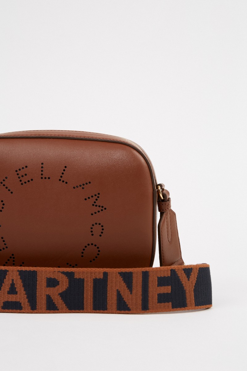 Stella McCartney Umhängetasche 'Mini Camera Bag' Braun