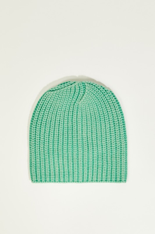 Cashmere-Mütze 'Amelia' Grün
