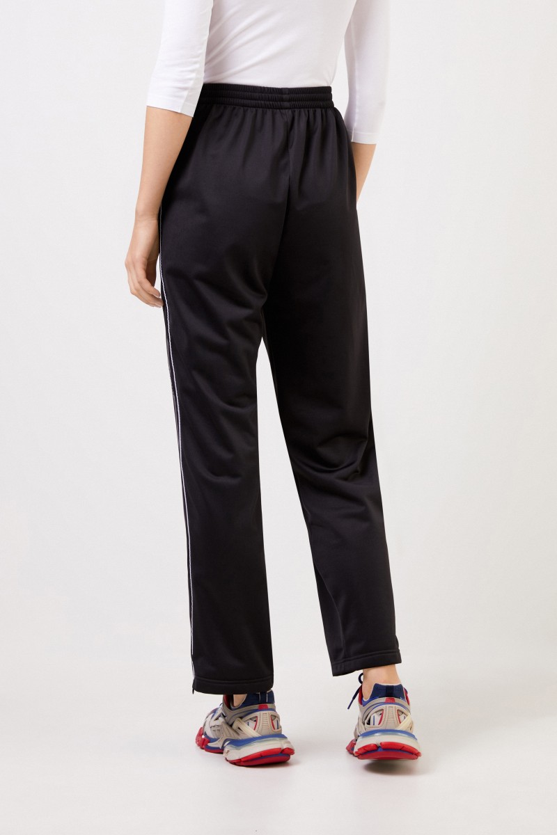 Balenciaga Hose mit Reißverschlüssen Schwarz
