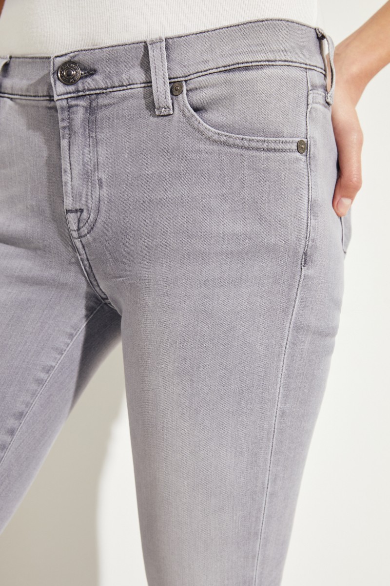 7 for all mankind Jeans 'The Skinny' Grau