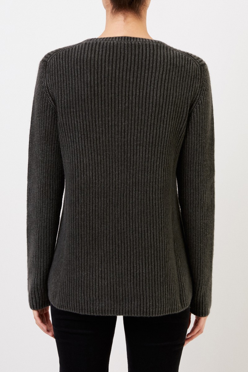 Iris von Arnim Cashmere-Pullover 'Sessanio' Grün