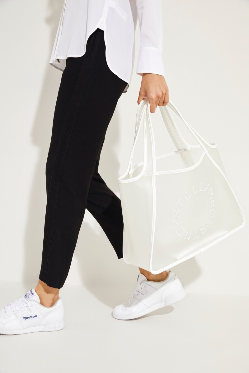 Logo-Shopper 'Tote Bag' Weiß