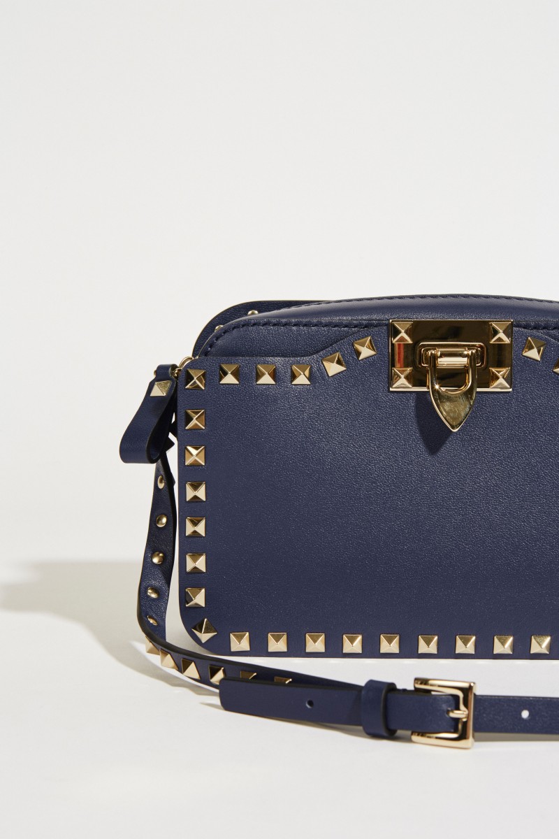 Umhängetasche 'Rockstud Camera Bag' Marineblau