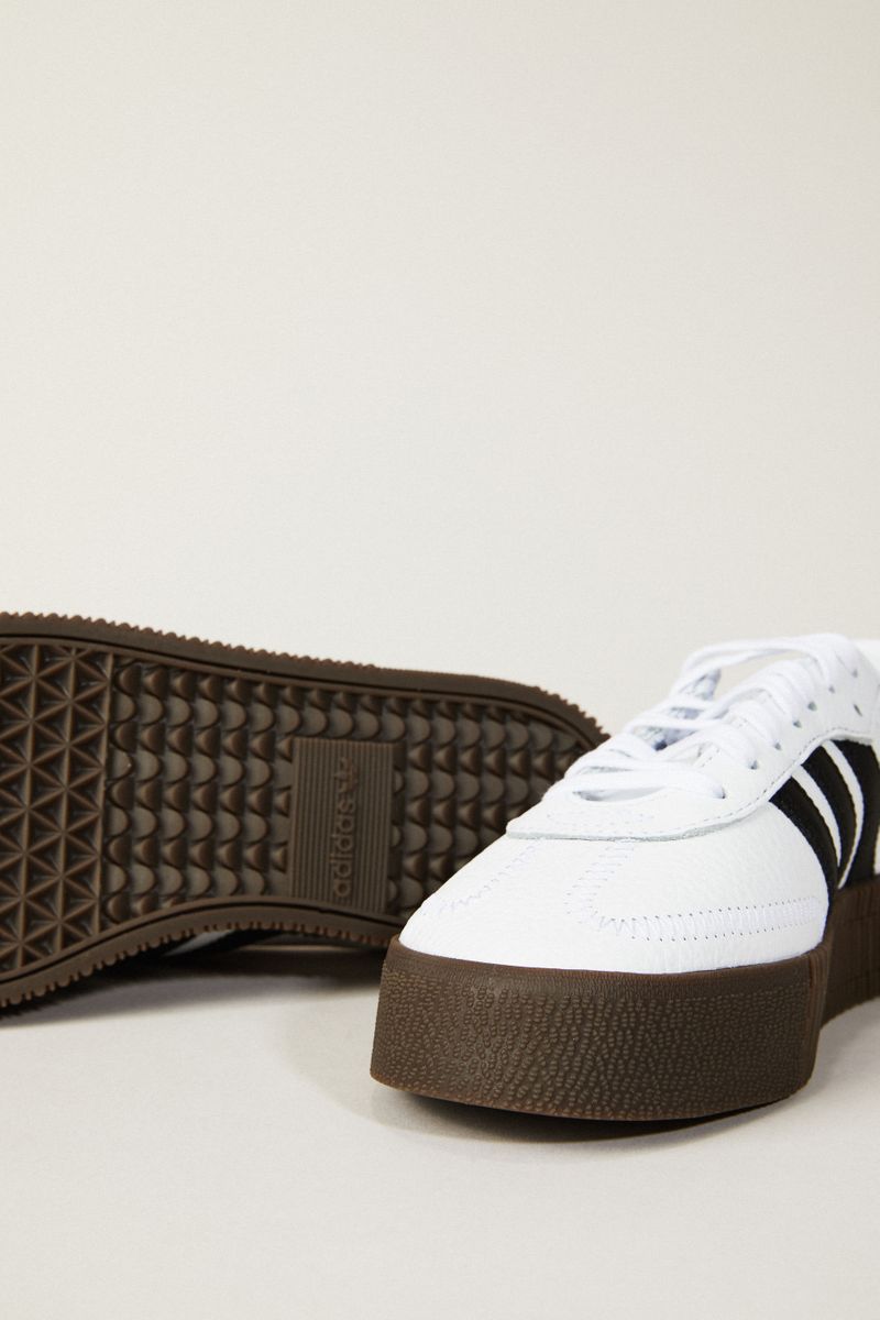 Sneaker 'Sambarose W' Weiß/Schwarz