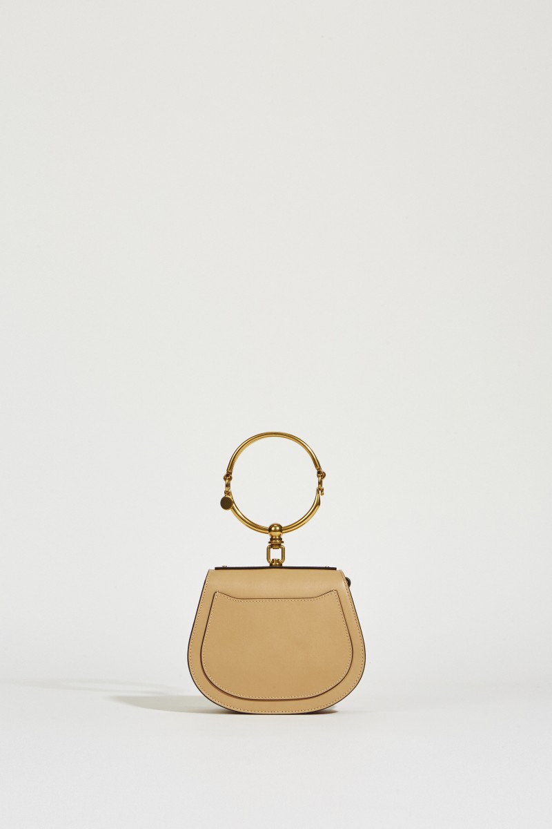 Umhängetasche 'Nile Small' Biscotti Beige