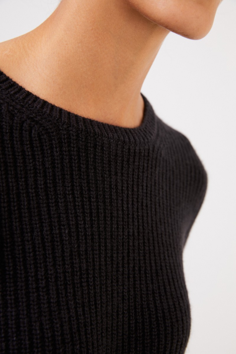Cashmere-Pullover 'Sessanio' Schwarz