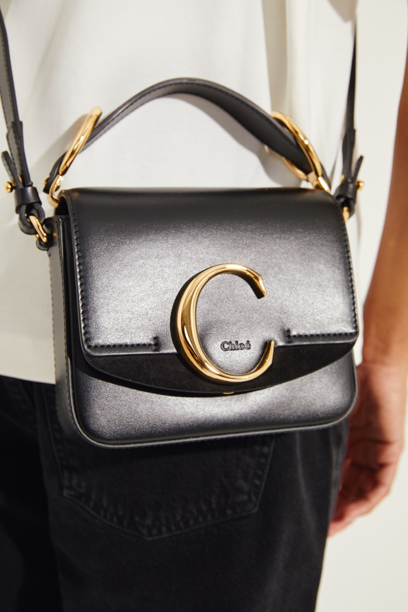 Tasche 'Chloé C Mini' Schwarz