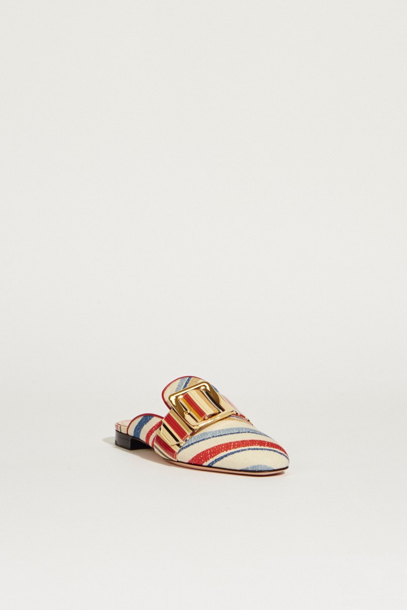 Leder-Mule 'Janesse' Multi