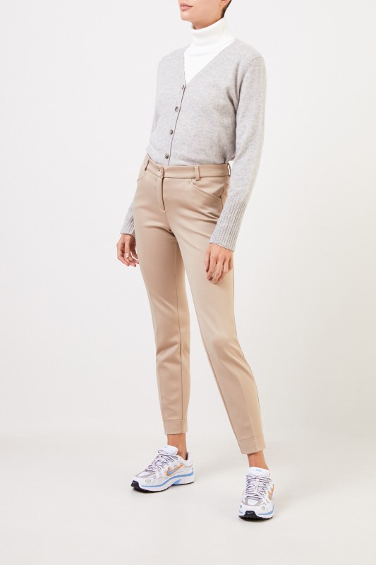 Cambio Klassische Hose 'Rike' Beige