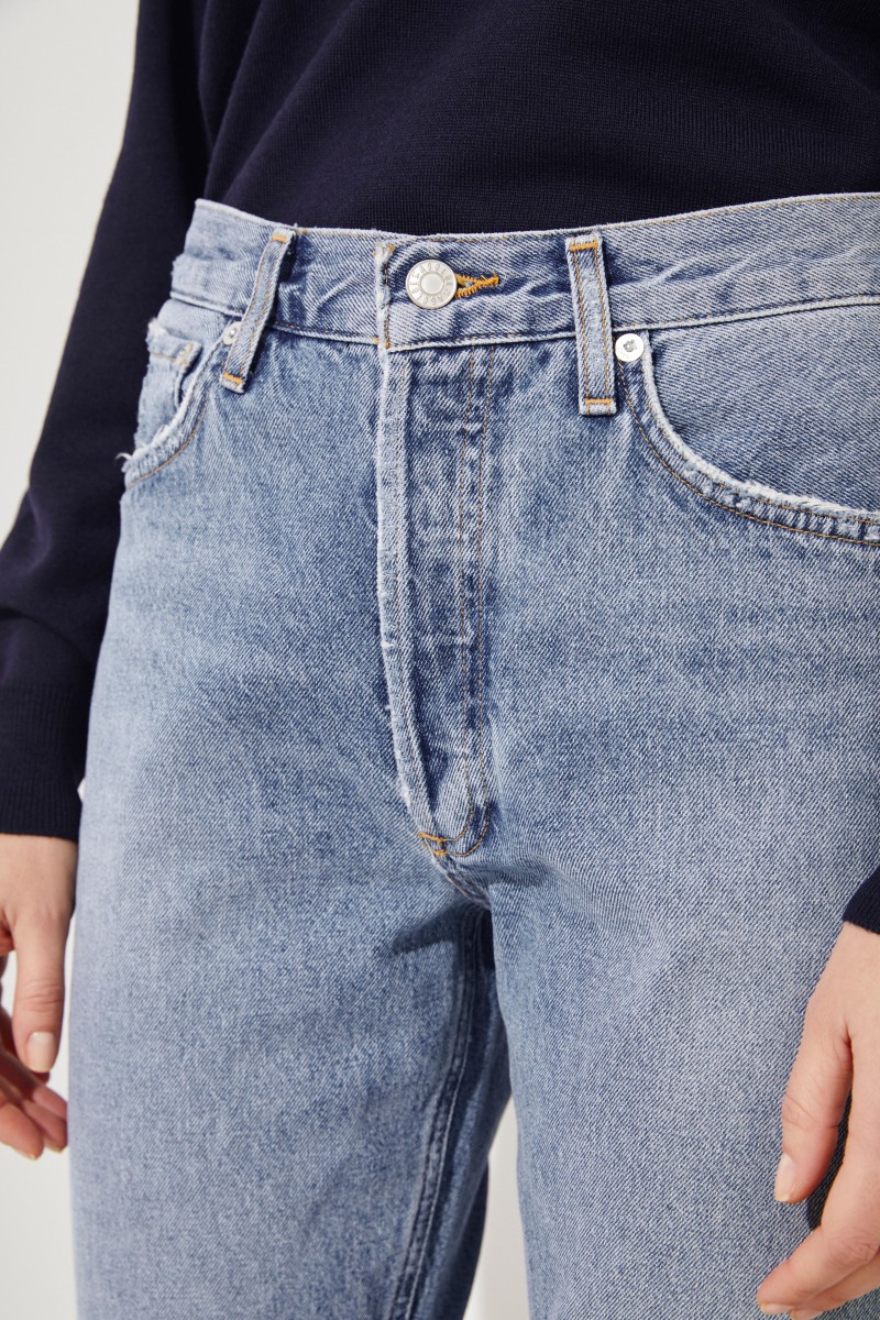 Jeans in Used-Look 'Jamie' Blue
