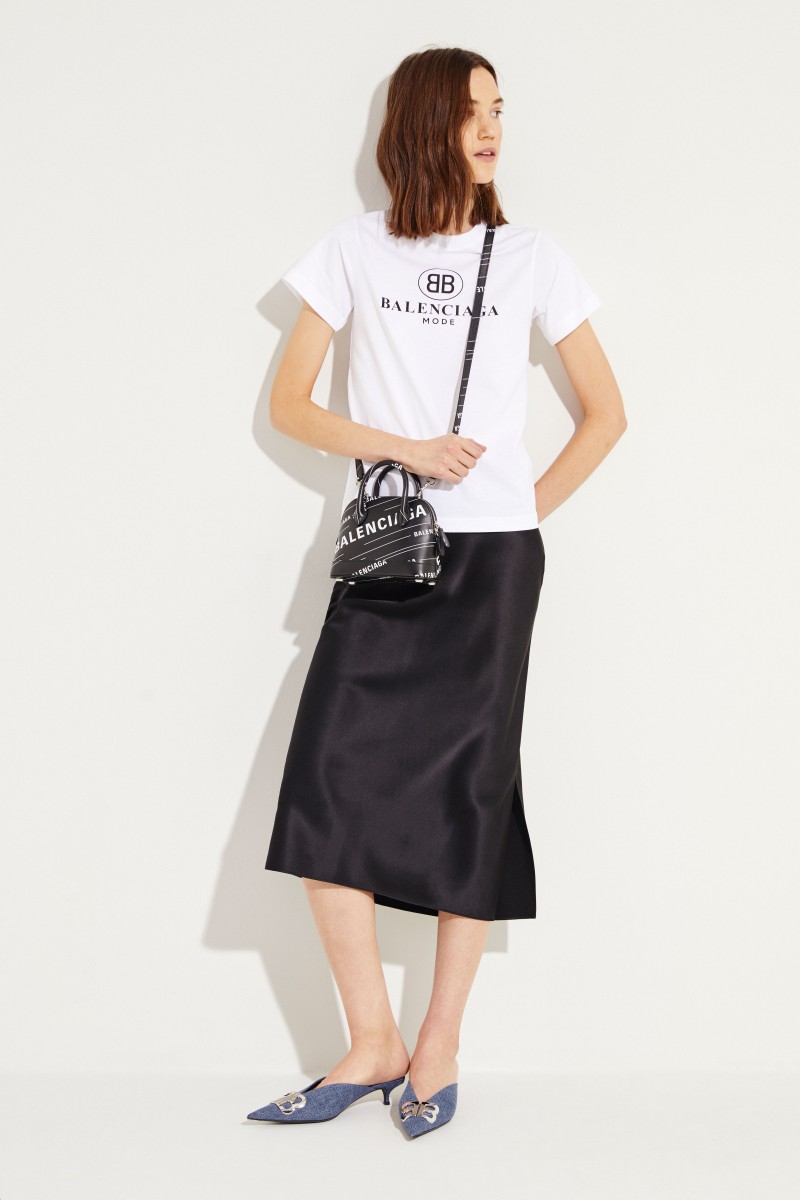 Tasche 'Ville XS' Schwarz/Weiß