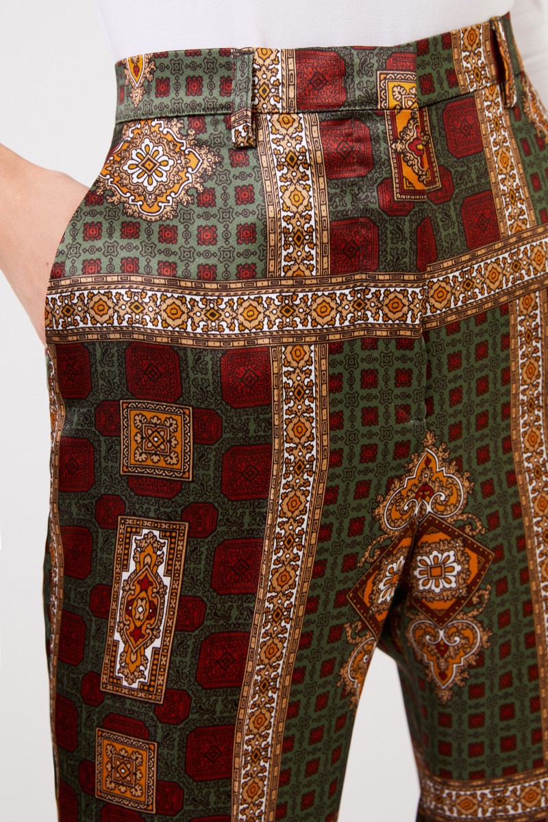 Etro Hose mit Print Multi