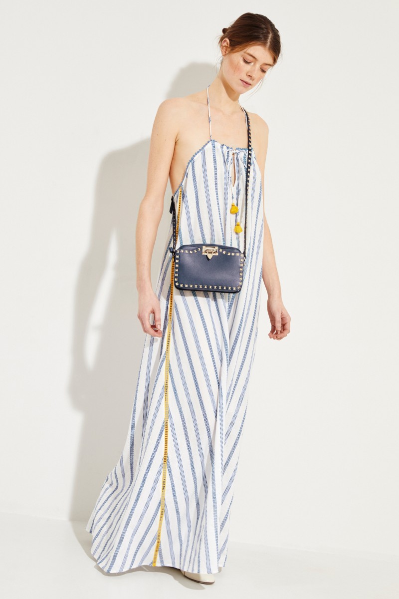 Umhängetasche 'Rockstud Camera Bag' Marineblau